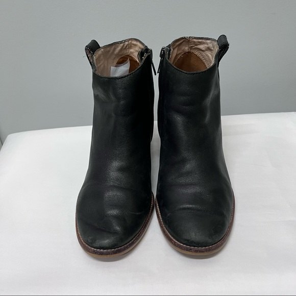 madewell black leather Billie boots booties women's 9 style E0191 - Picture 2 of 10
